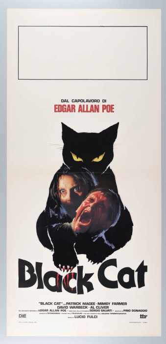 The Black Cat / Gatto nero - Italienisches Locandina